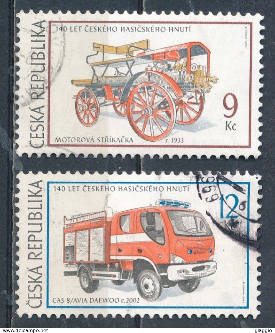 °°° CZECH REPUBLIC - Y&T N°346/47 - 2003 °°° - Oblitérés