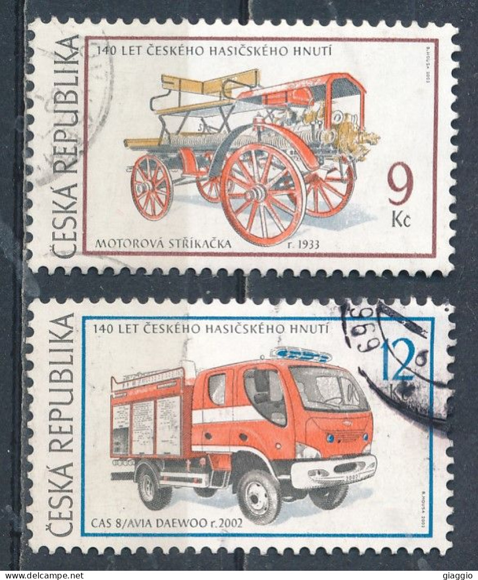 °°° CZECH REPUBLIC - Y&T N°346/47 - 2003 °°° - Used Stamps