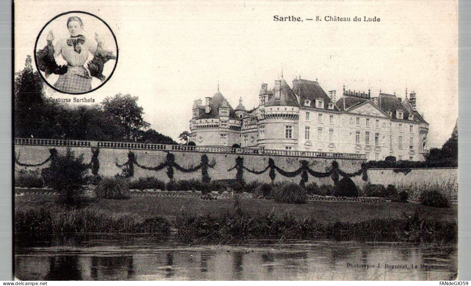 /  CHATEAU   DE LUDE    /// 30 - Castelli