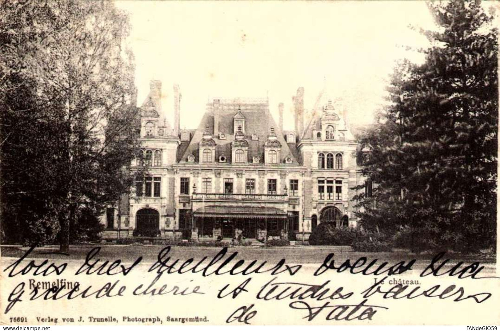 /  CHATEAU   DE REMILFING   /// 30 - Châteaux