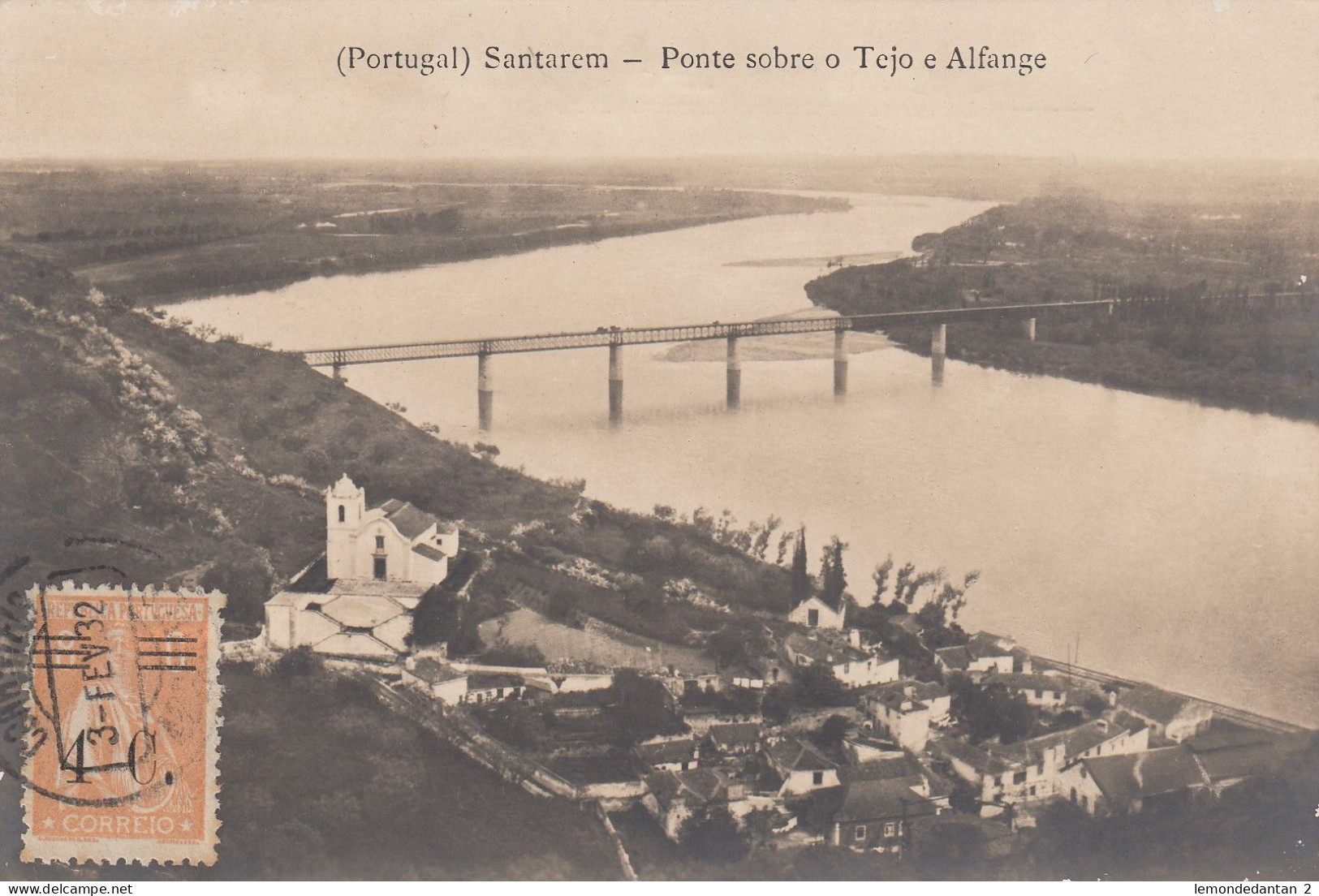 Santarém - Ponte Sobre O Tejo E Alfange - Santarem