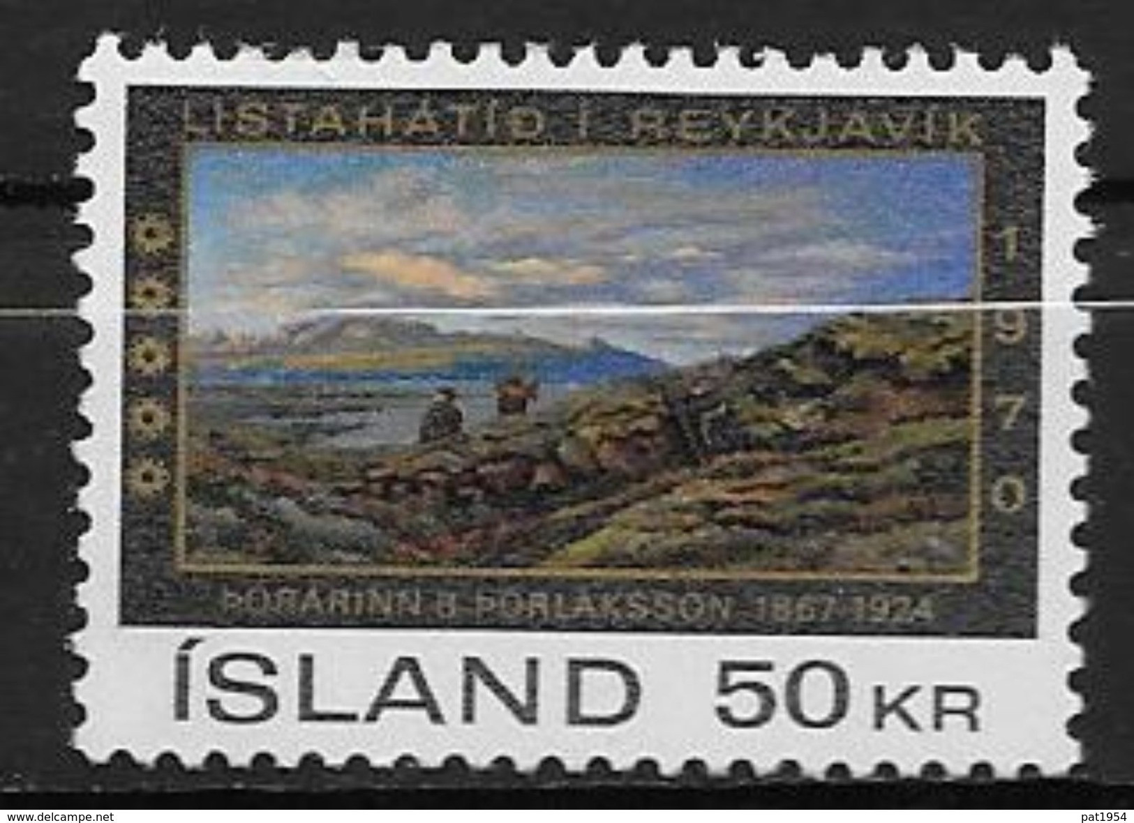 Islande 1970 N° 399  Neuf ** MNH Festival Des Arts - Nuevos
