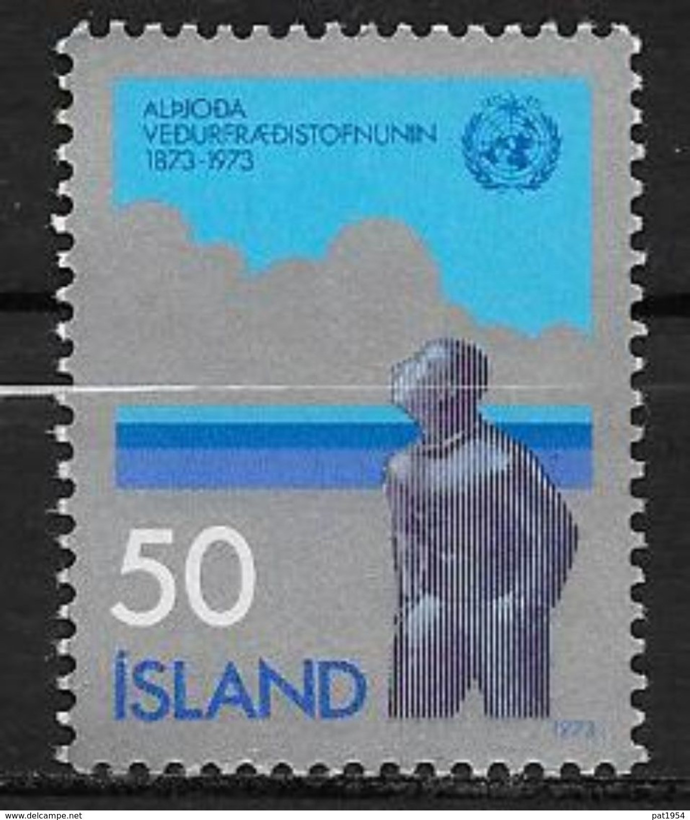 Islande 1973 N° 437  Neuf ** MNH Météolorogie - Ongebruikt
