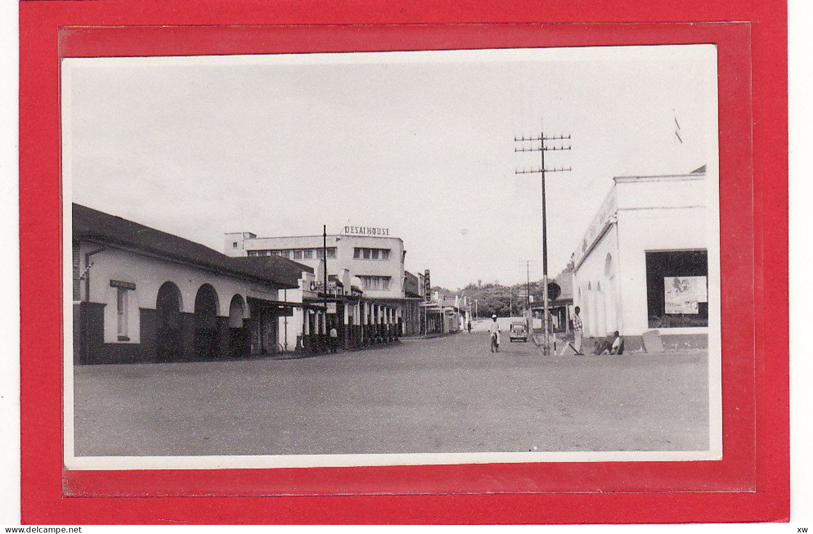 AFRIQUE - AFRIQUE AUSTRALE - ZIMBABWE - EX- RHODESIE - PHOTO DE KWEKWE (Que - Que) - Rue Commerçante - C10843/44 - Zimbabwe