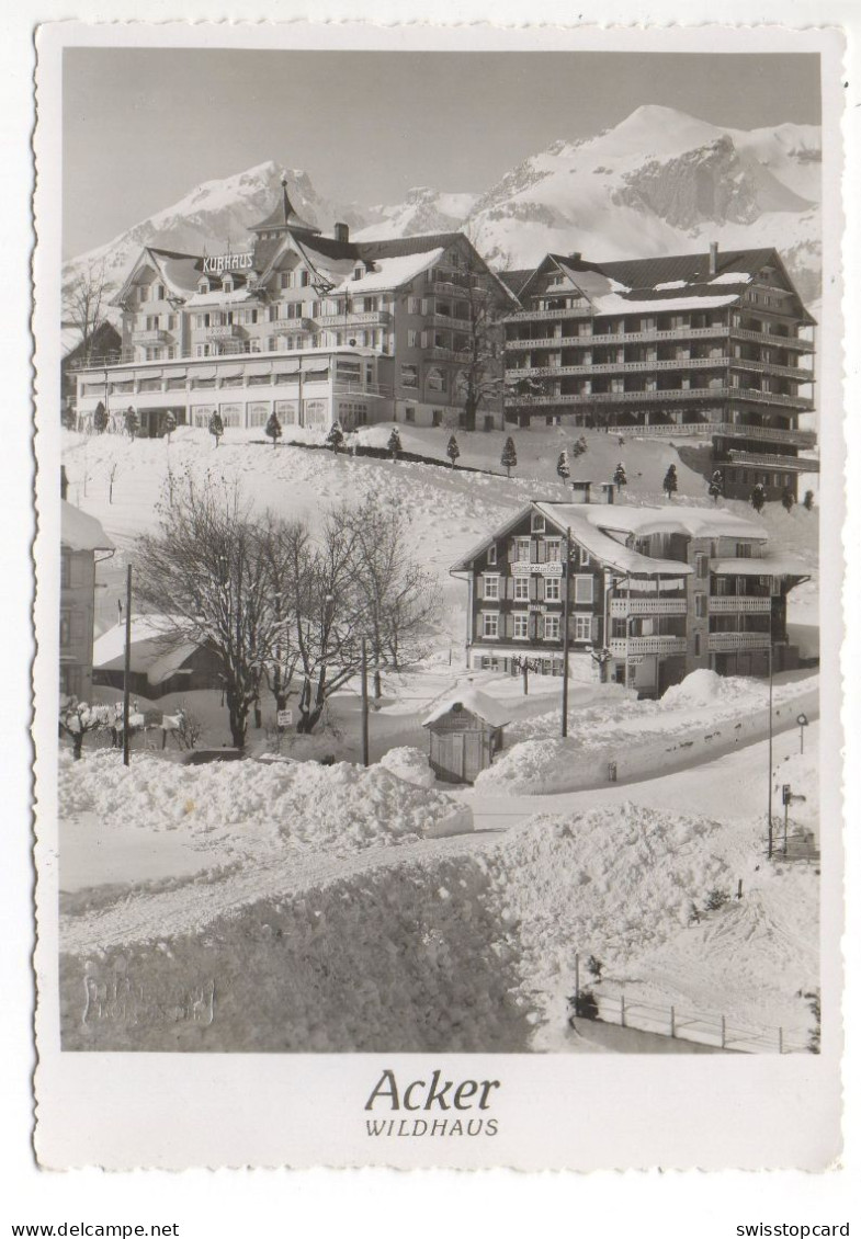 WILDHAUS Kurhaus Acker & Dependance - Wildhaus-Alt Sankt Johann