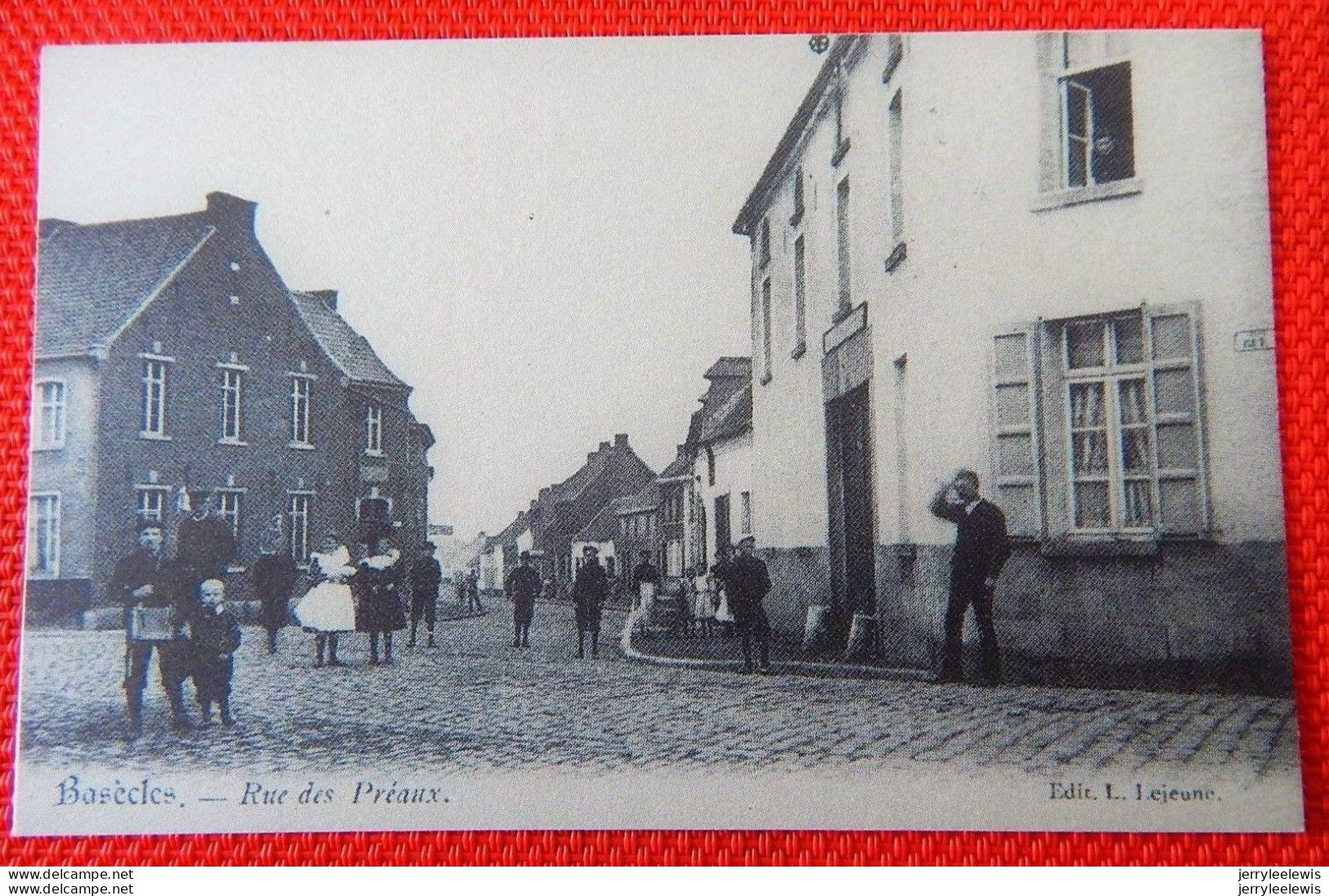 BASECLES - 5 CARTES : Rue Des Préaux , La Gare, Place Verte, Grand Route, Rue Grande -   ( Réédition A.S.P.B. 1995) - Beloeil