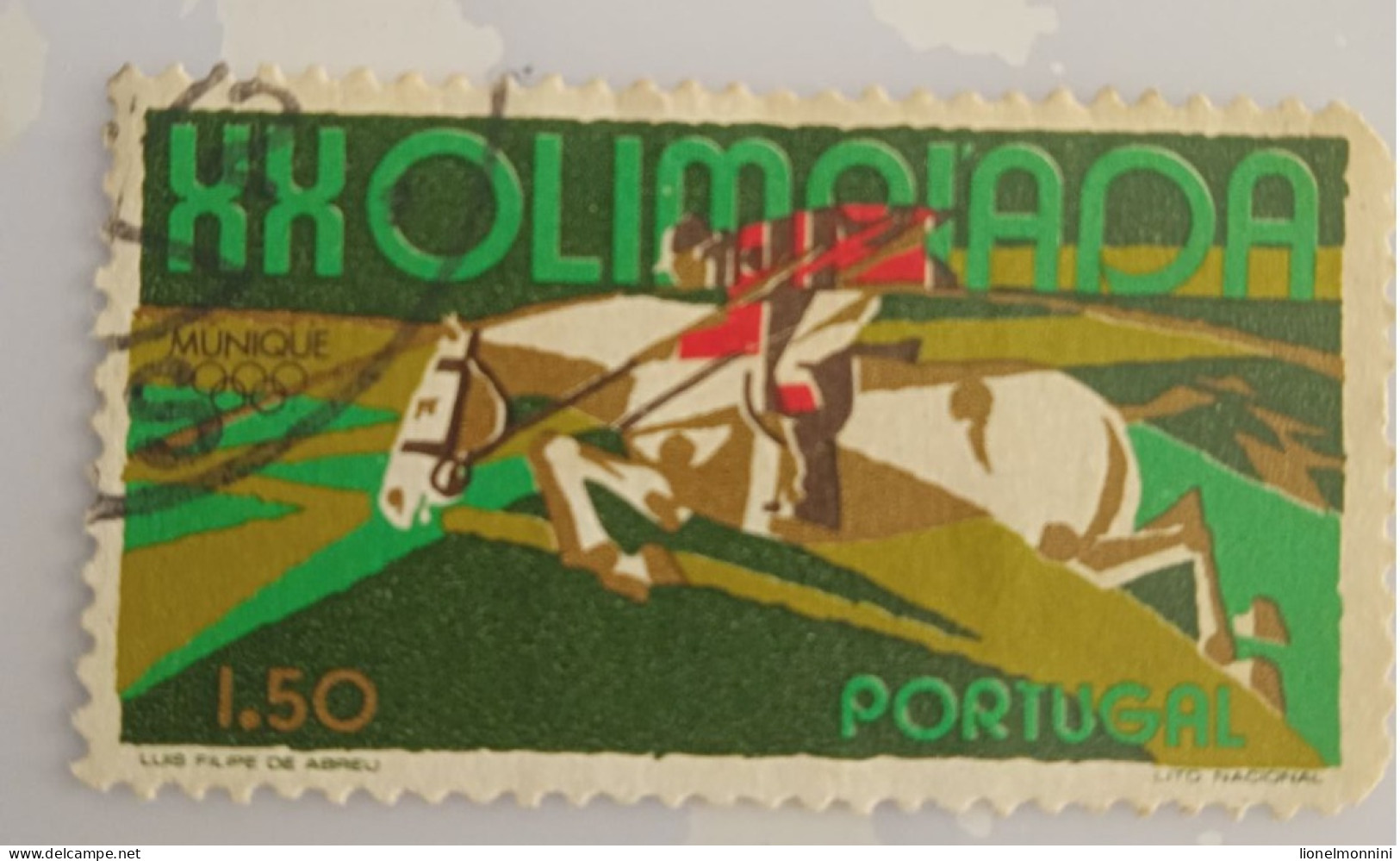 Magnifique Timbre JO 1972 - Used Stamps