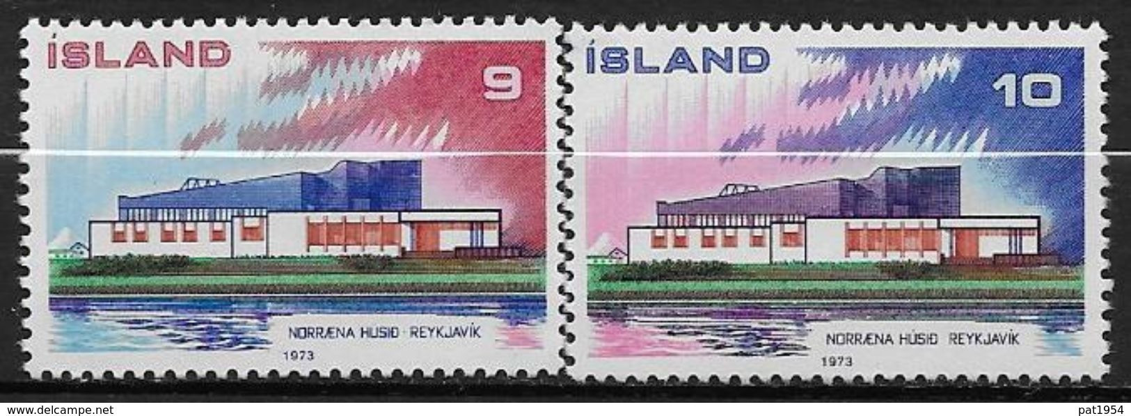 Islande 1973 N° 431/432  Neufs ** MNH émission Pays Nordiques, Norden - Ongebruikt