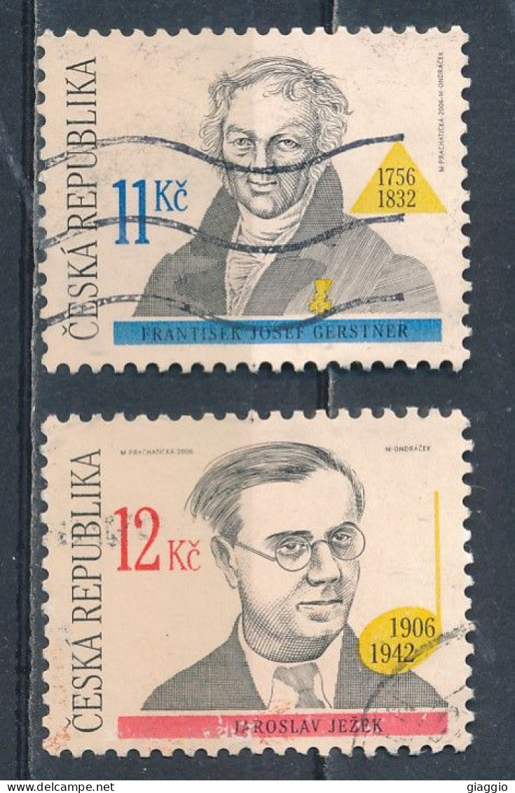 °°° CZECH REPUBLIC - Y&T N°423/24 - 2006 °°° - Used Stamps