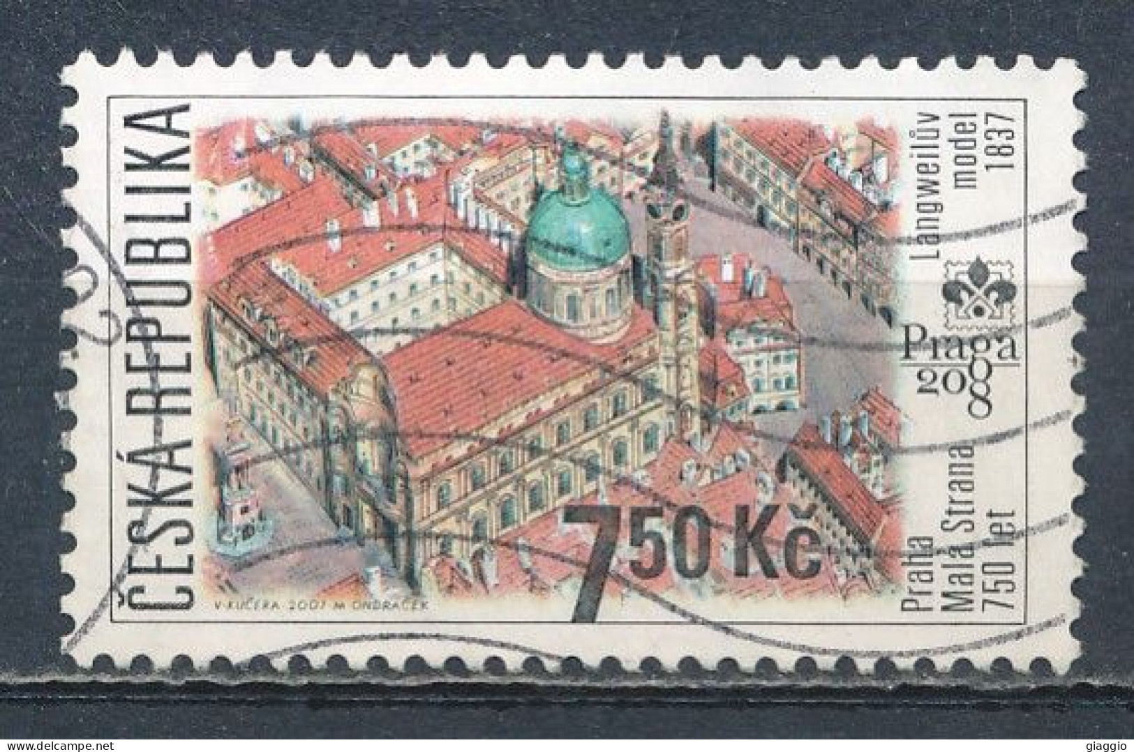 °°° CZECH REPUBLIC - Y&T N°462 - 2007 °°° - Used Stamps