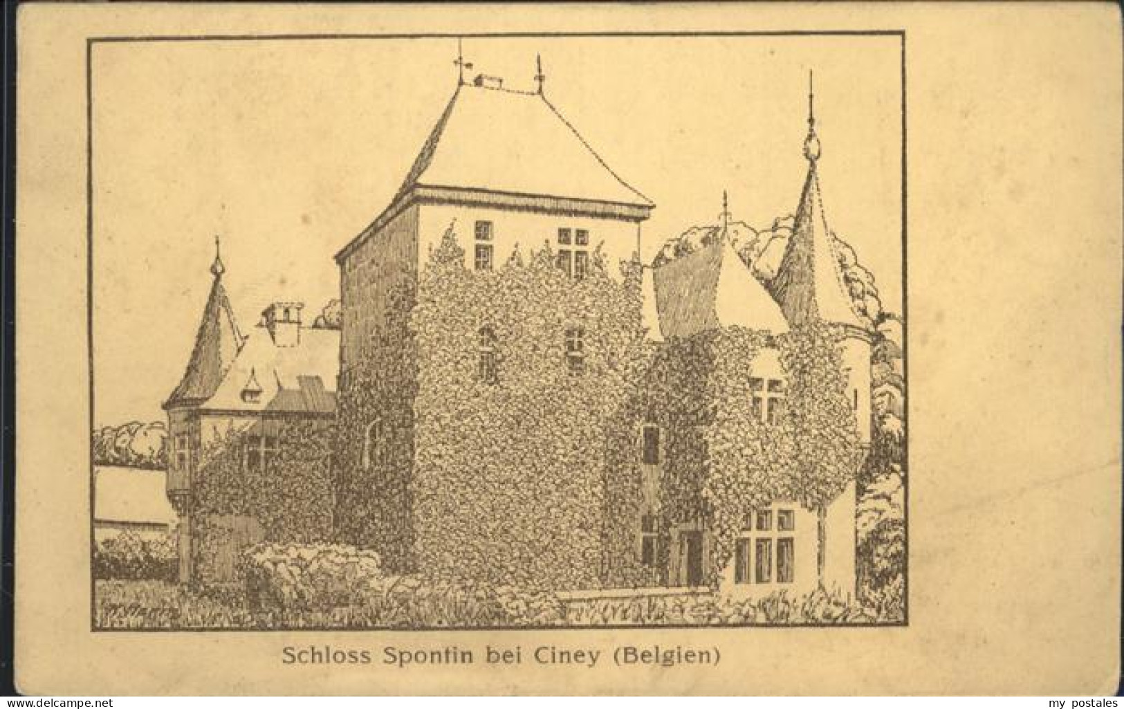41108242 Ciney Schloss Spontin  - Ciney