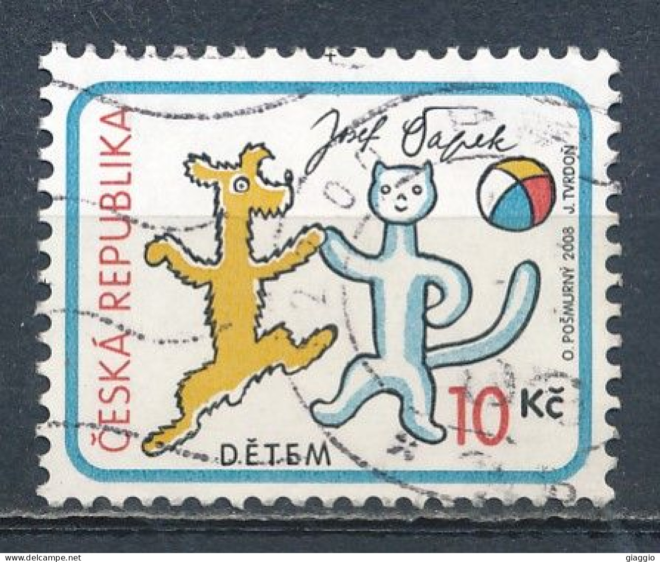 °°° CZECH REPUBLIC - Y&T N°509 - 2008 °°° - Used Stamps