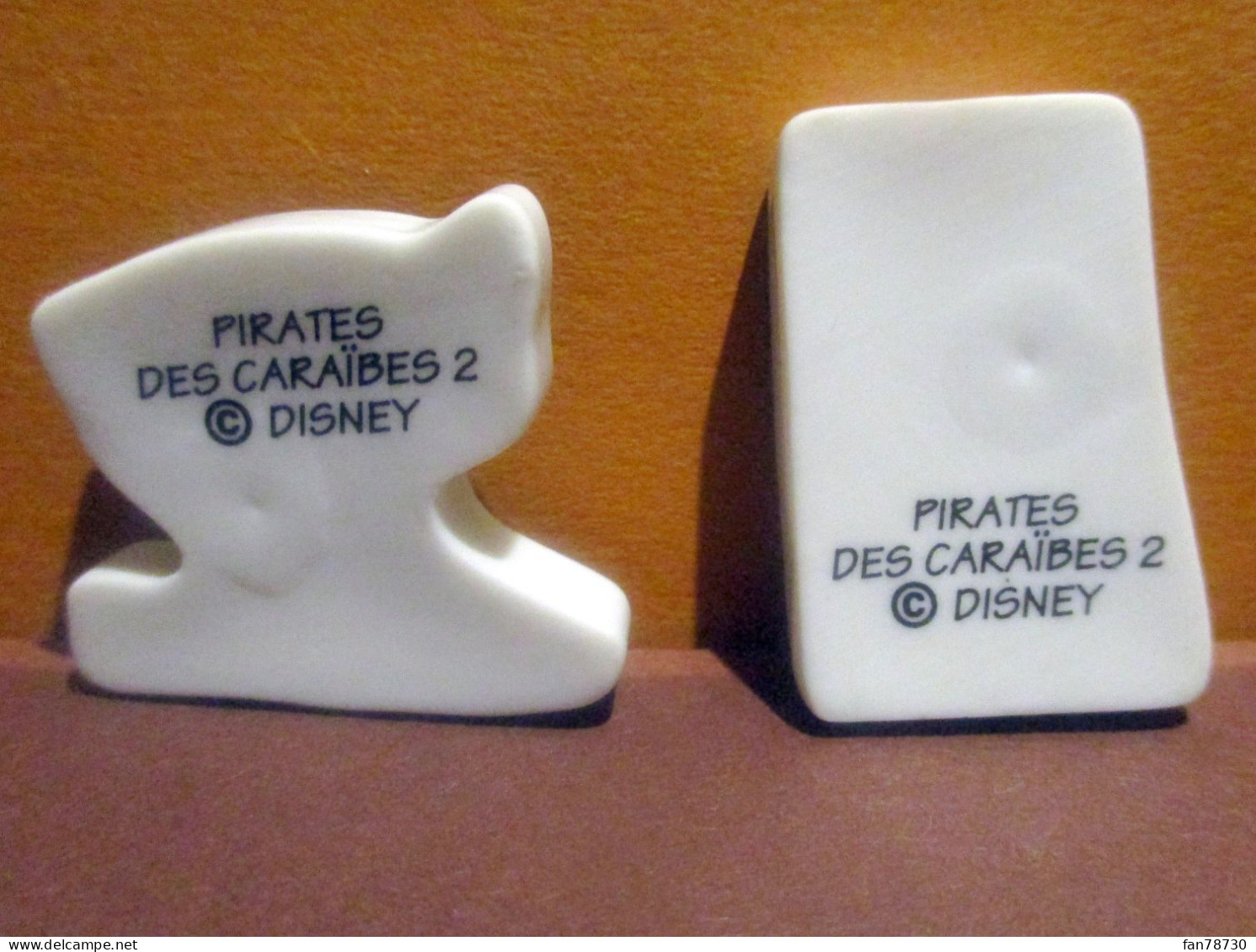 Fèves Brillantes - Pirates Des Caraïbes 2 - Disney X 4 - Frais Du Site Déduits - Disney