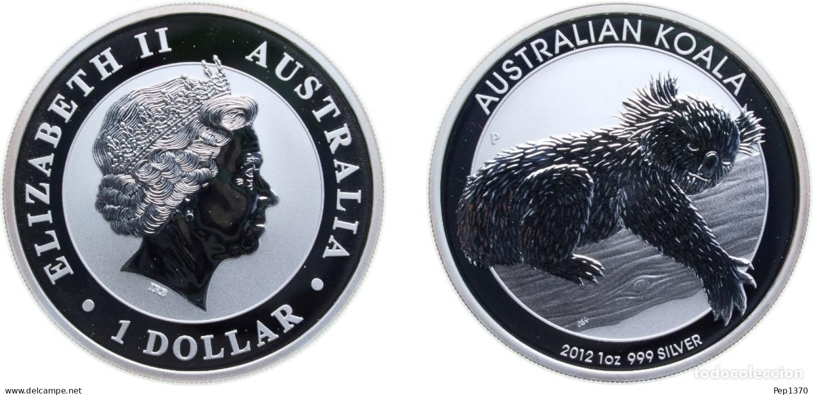 AUSTRALIA 2012 - 1 DOLAR DE PLATA  (1 OZ) KOALA - Sonstige – Ozeanien
