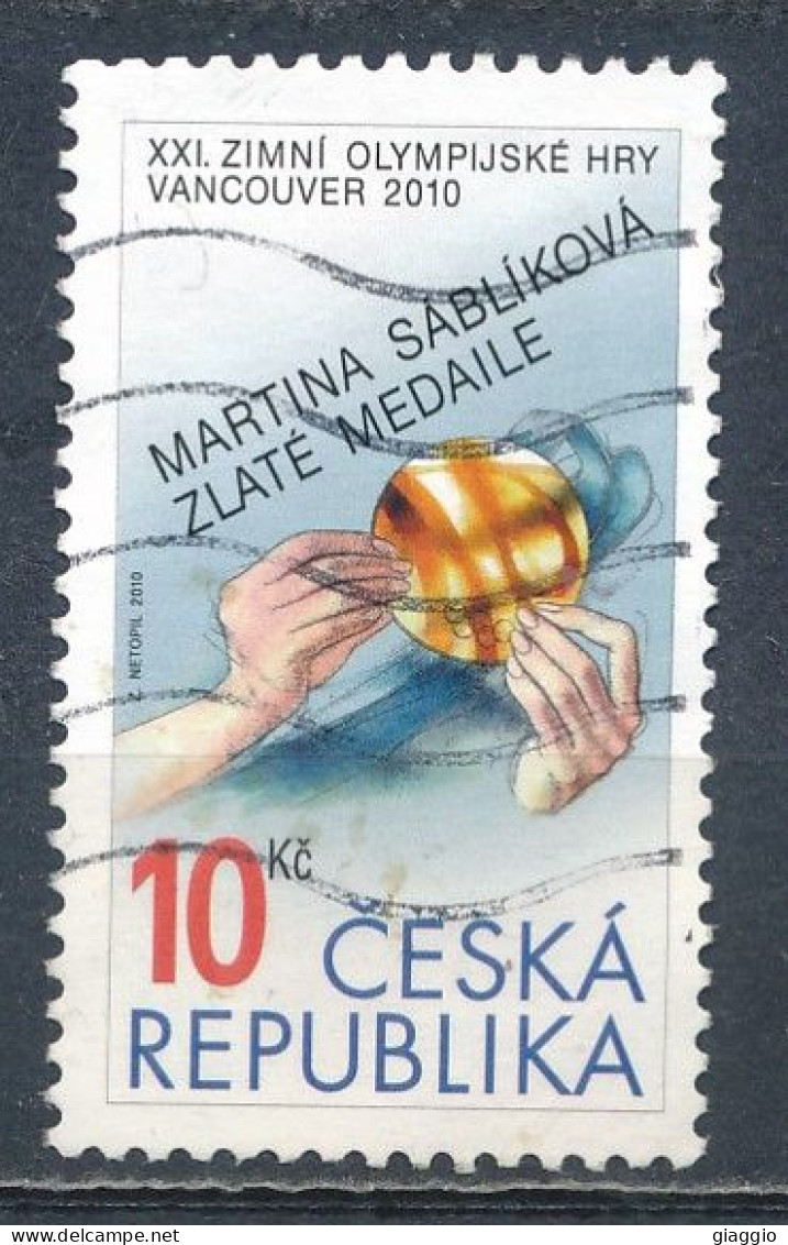 °°° CZECH REPUBLIC - Y&T N°555 - 2010 °°° - Used Stamps