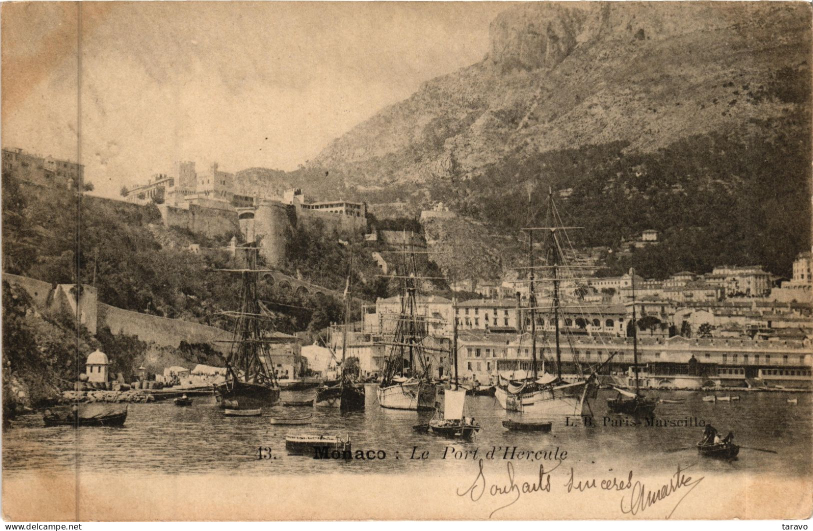 MONACO - MONTE-CARLO - LE PORT D'HERCULE - Pionnière 1904 - Casinò