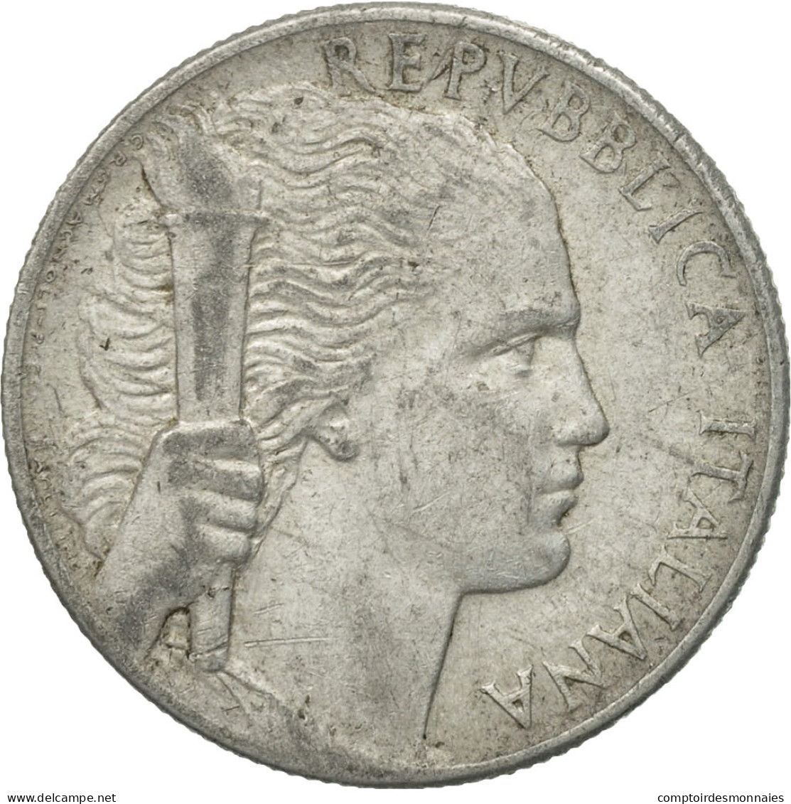 Monnaie, Italie, 5 Lire, 1950, Rome, TB+, Aluminium, KM:89 - 5 Lire