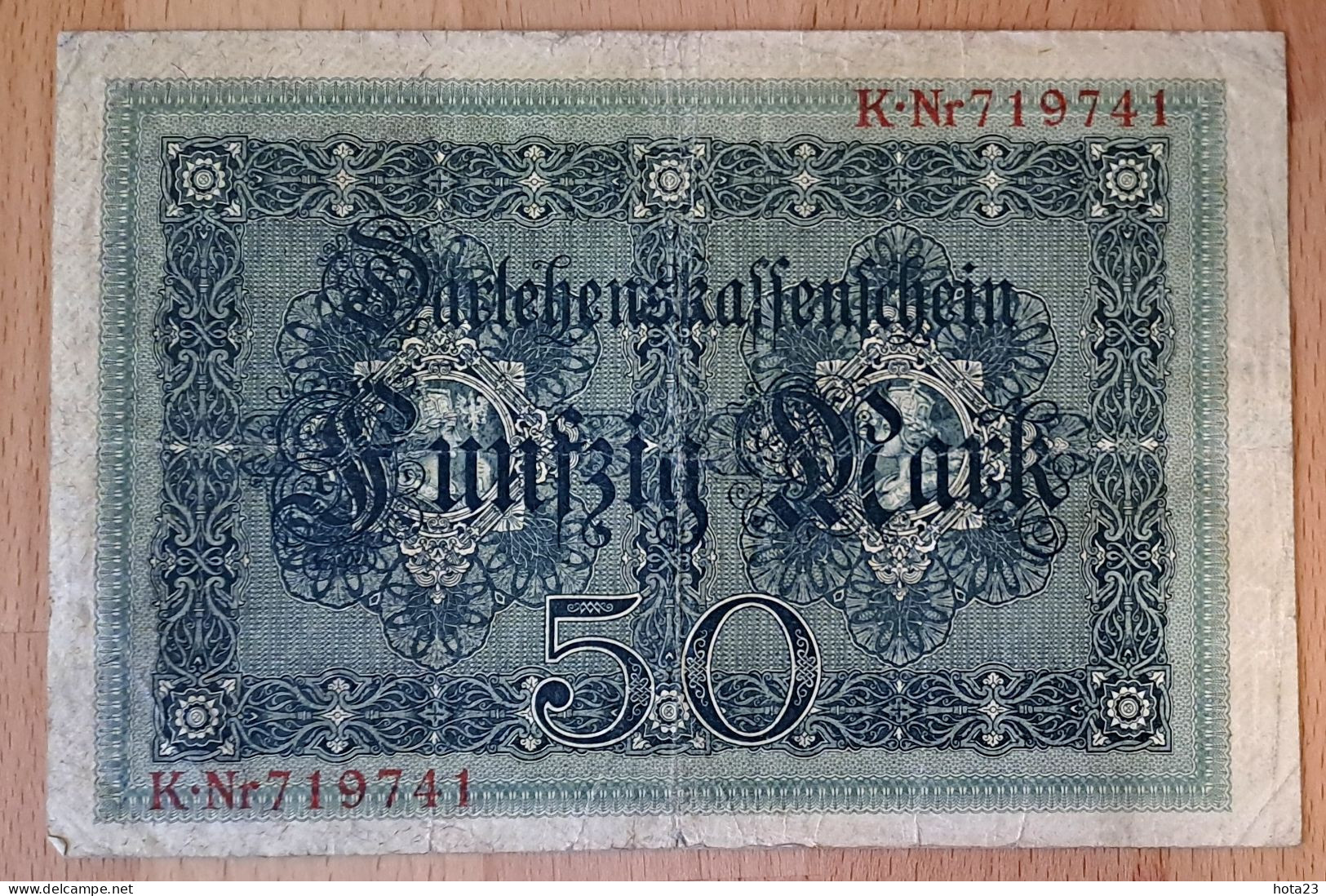 Germany  ALLEMAGNE - 50 Mark - 05.08.1914 - 50 Mark