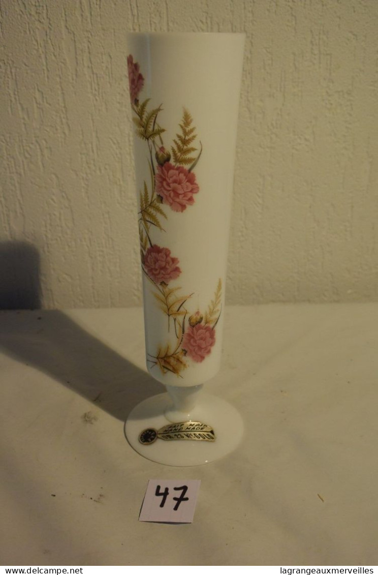 C47 Beau Vase Soliflore Fait à La Main Or - Vases