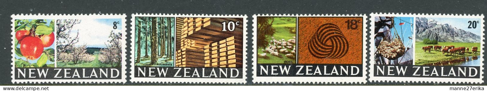 New Zealand MH 1968-69 - Gebruikt