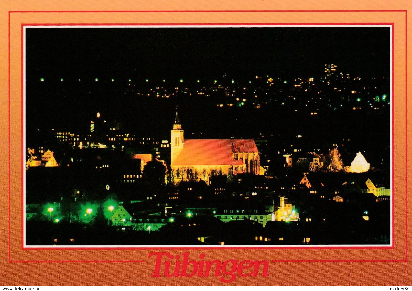 Allemagne -- TUEBINGEN  --1988 -- Vue De Nuit - Tuebingen