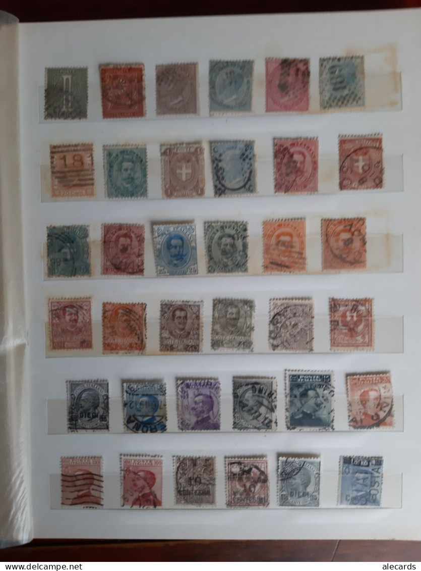 Italia - Collezione Di Francobolli Usati Del Regno (9 Scan) - Collections