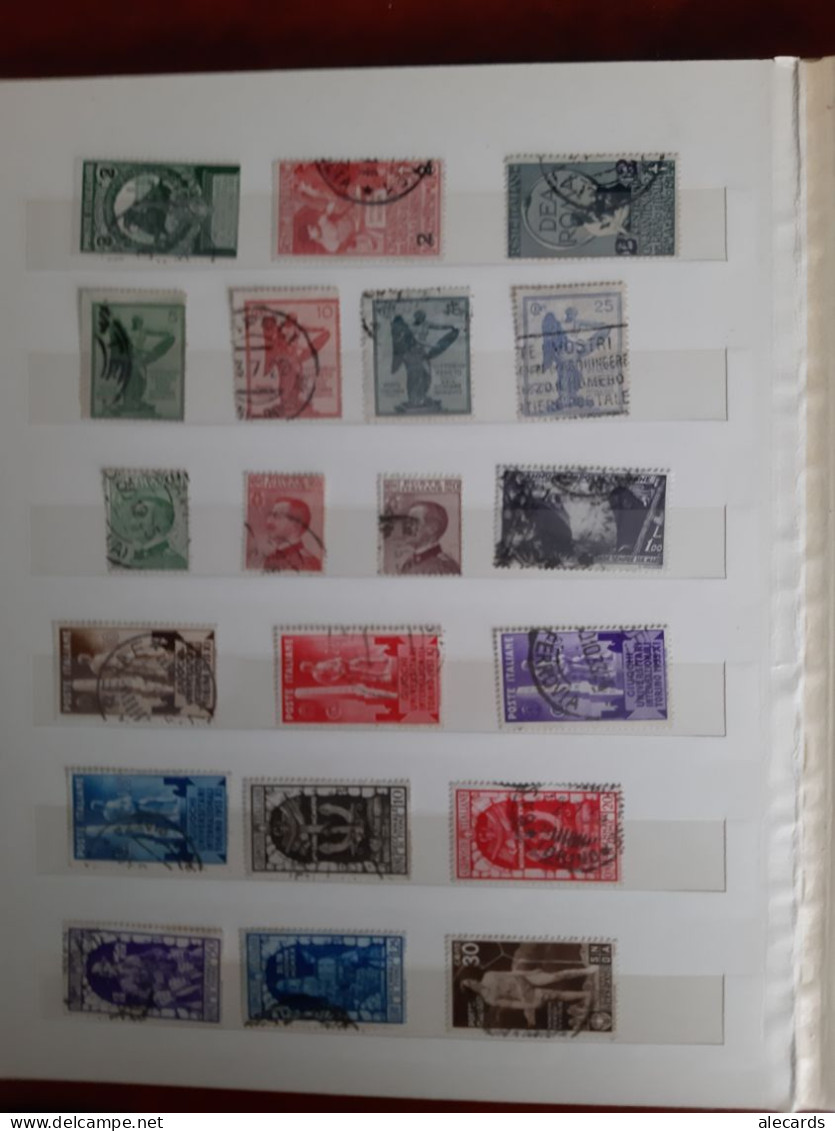 Italia - Collezione di francobolli usati del Regno (9 scan)