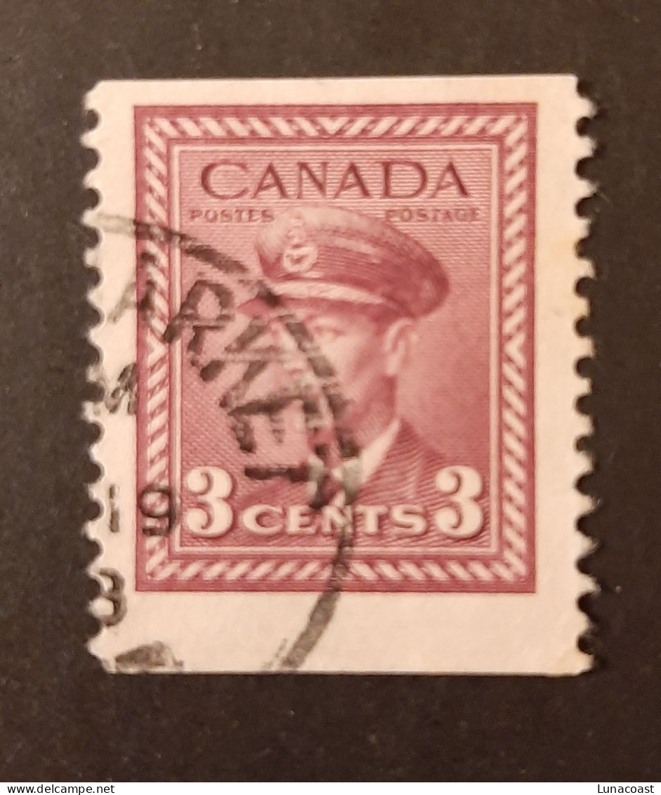 Canada 1948-1950  USED  Sc 280 And 297,    1c And 3c Coils, King George VI - Used Stamps