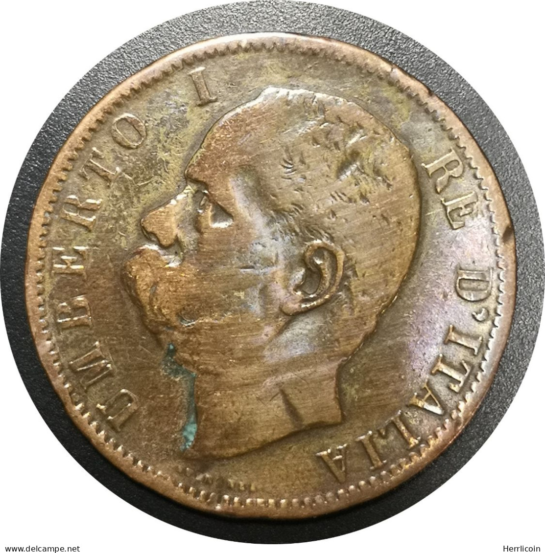 Monnaie Italie - 1894 "BI" - 10 Centesimi Umberto Ier - 1878-1900 : Umberto I.