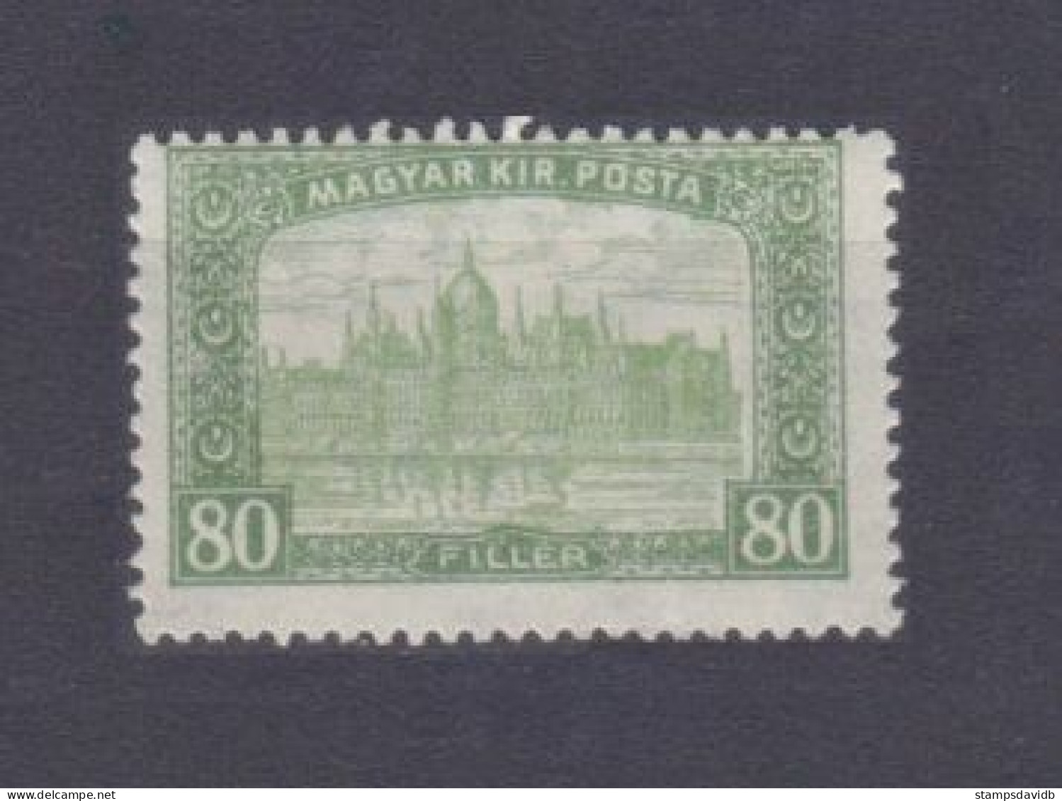 1917 Hungary 202 Architecture - Parliament In Budapest - Unused Stamps