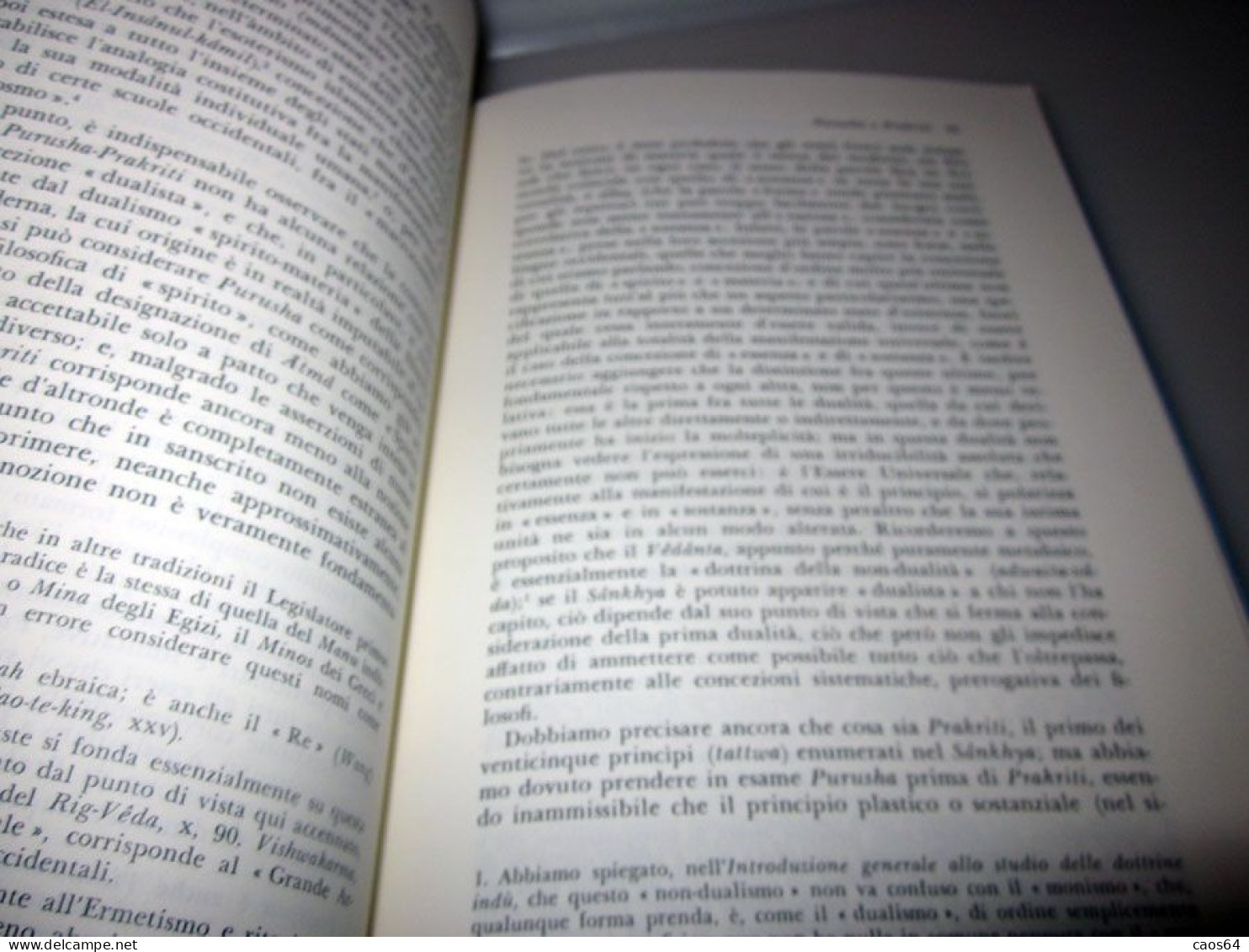 L'uomo E Il Suo Divenire Secondo Il Vêdânta  René Guénon Adelphi  1992 - Religione