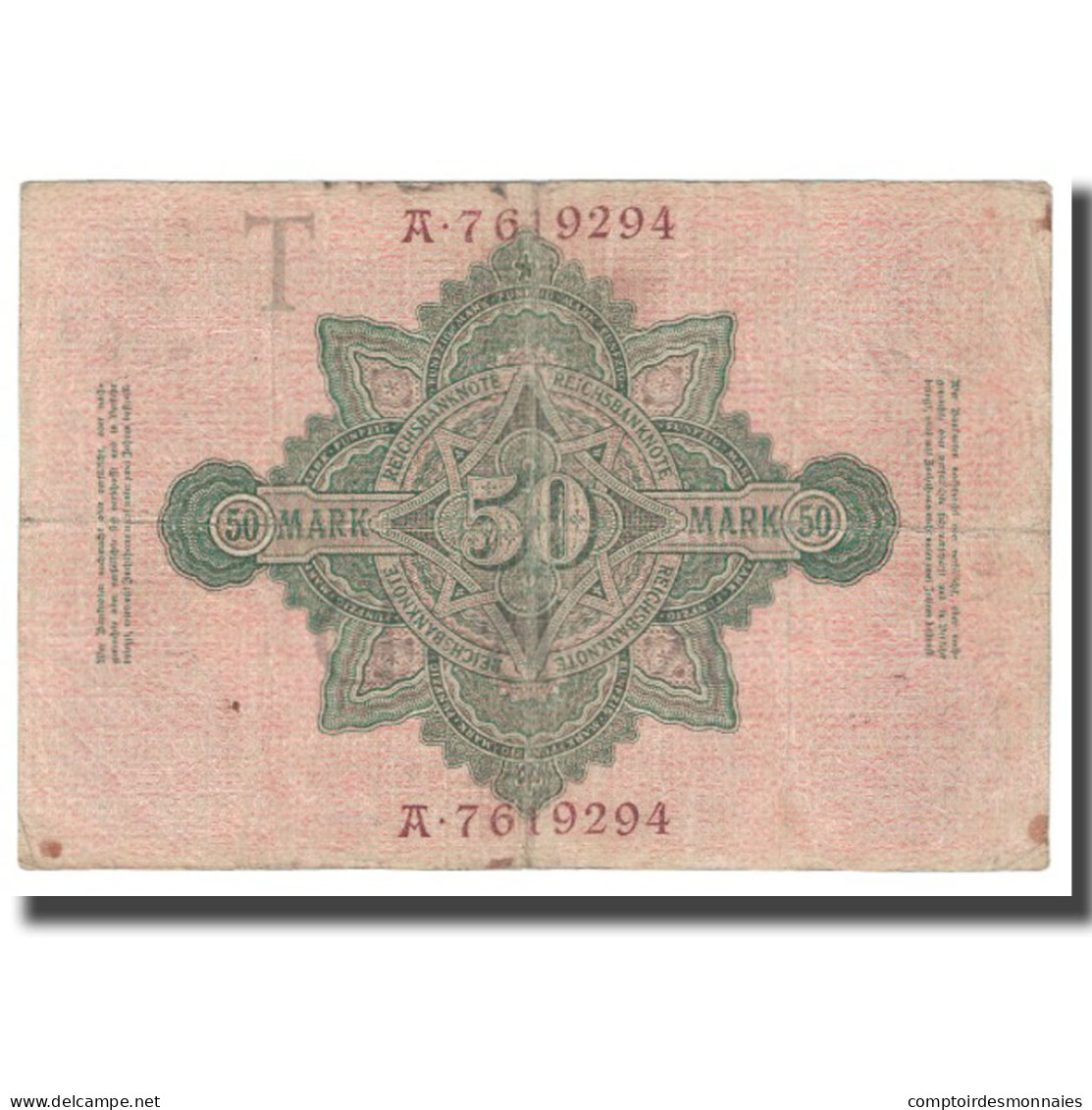 Billet, Allemagne, 50 Mark, 1910, 1910-04-21, KM:41, TB - 50 Mark