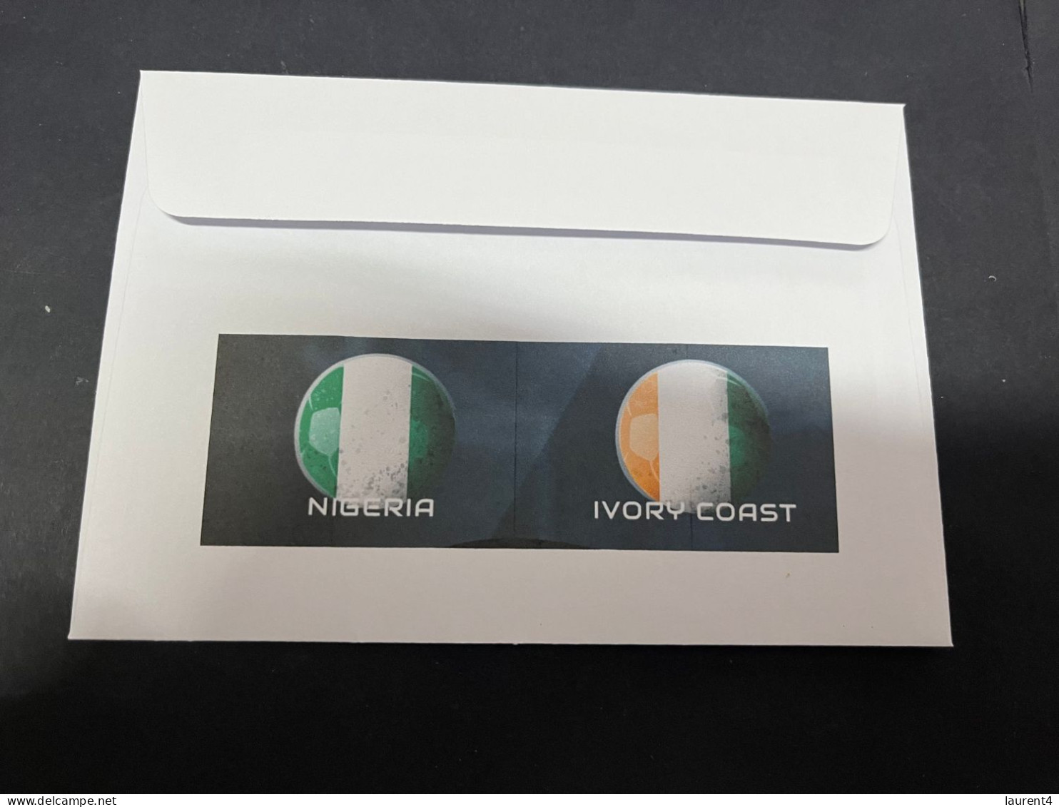 13-2-2024 (4 X 7) Africa Cup 2023 (Ivory Cost) Final Nigeria (1) V Côte D'Ivoire (2) - 11-2-2024 - With OZ Matilda Stamp - Other & Unclassified