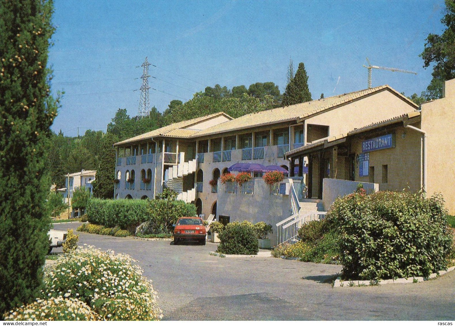 CPM - J - ALPES MARITIMES - MOUGINS - HOTEL RESTAURANT L'EDEN BLEU - CHEMIN DU BELVEDERE - Mougins