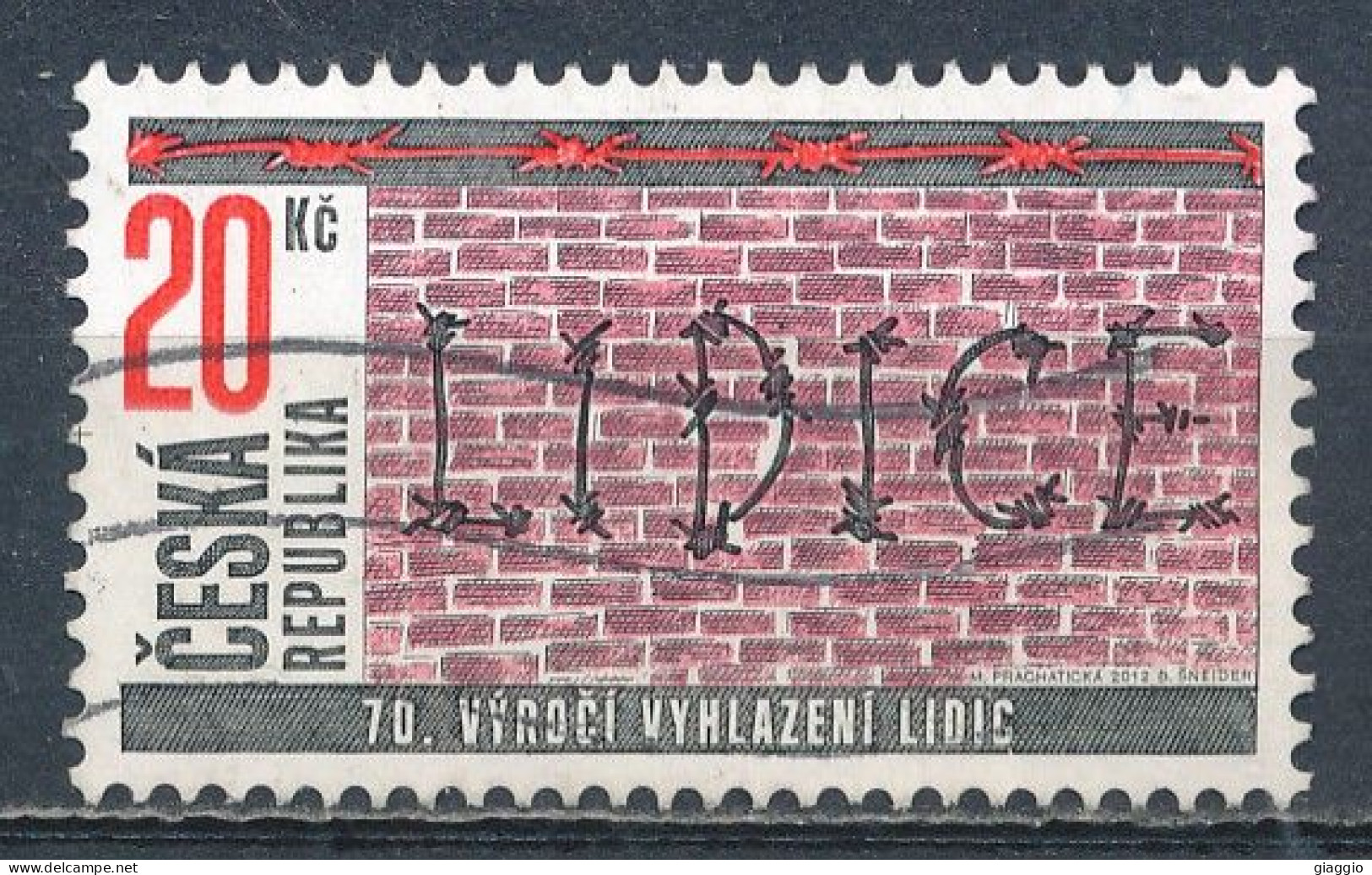 °°° CZECH REPUBLIC - Y&T N°640 - 2012 °°° - Used Stamps