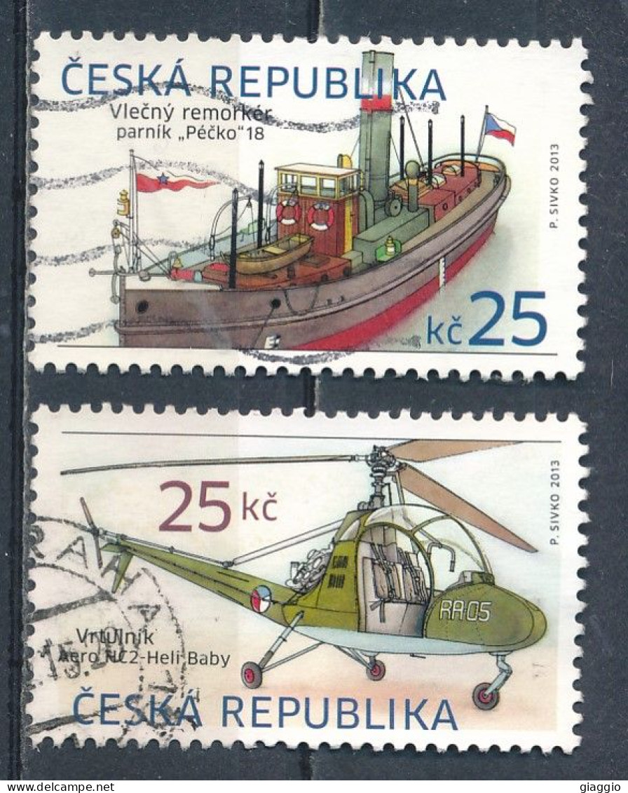 °°° CZECH REPUBLIC - Y&T N°667/68 - 2013 °°° - Used Stamps