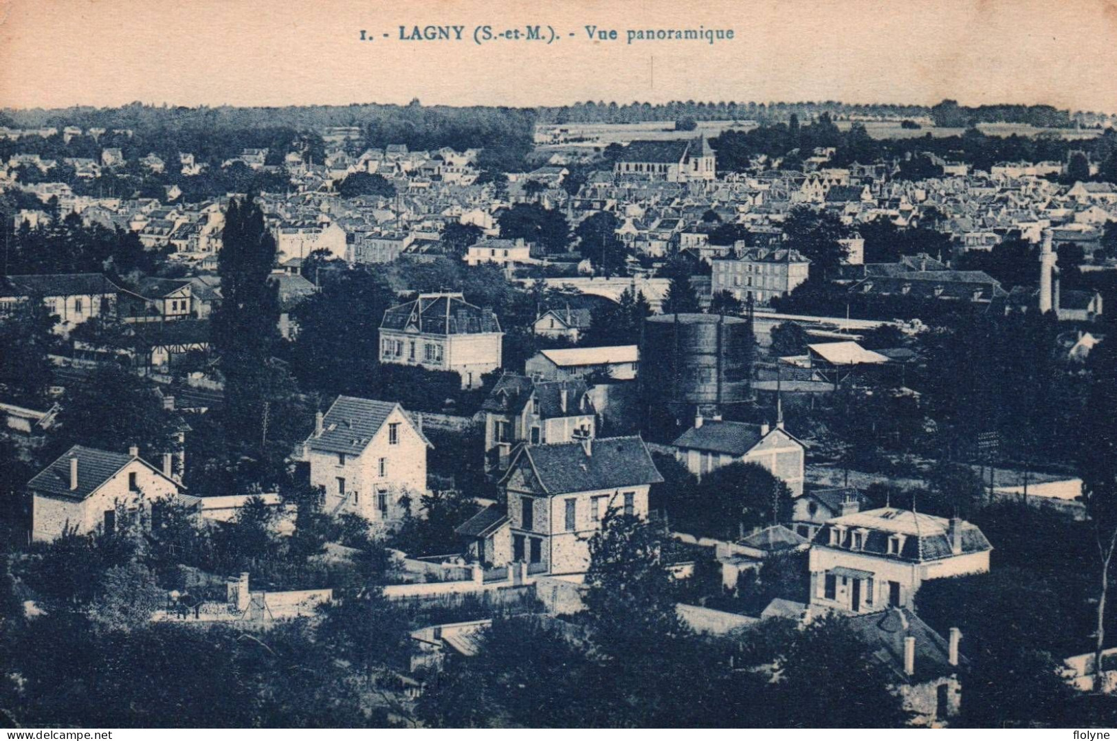 Lagny - Vue Panoramique - Château D'eau - Lagny Sur Marne