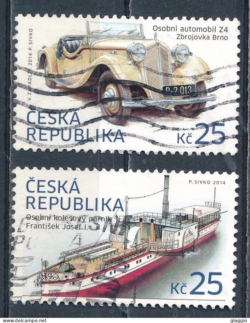 °°° CZECH REPUBLIC - MI N°808/9 - 2014 °°° - Used Stamps