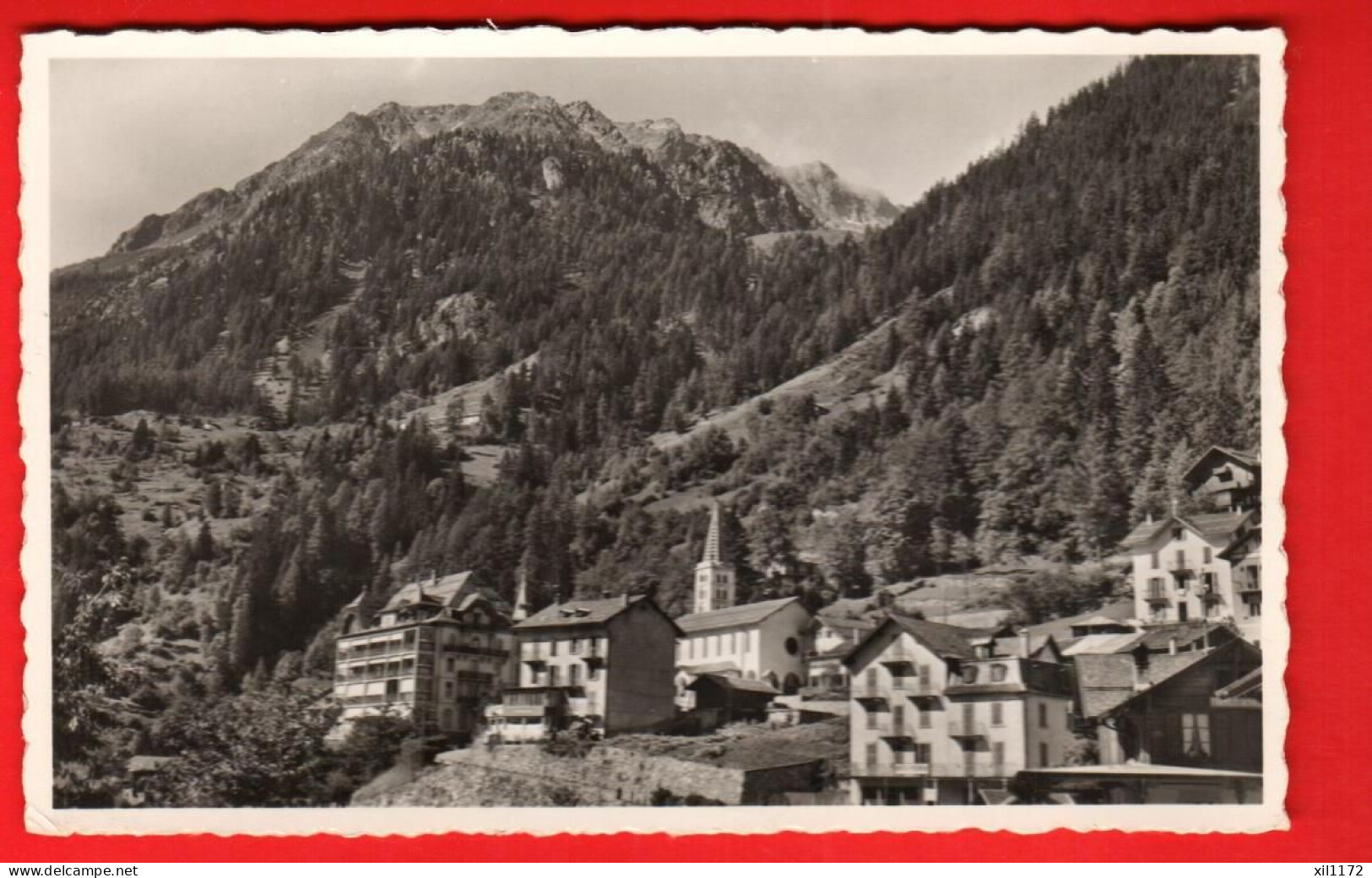 ZXM-30  Finhaut  Préventorium Carte-photo Ducrey Circulé 1960 - Finhaut