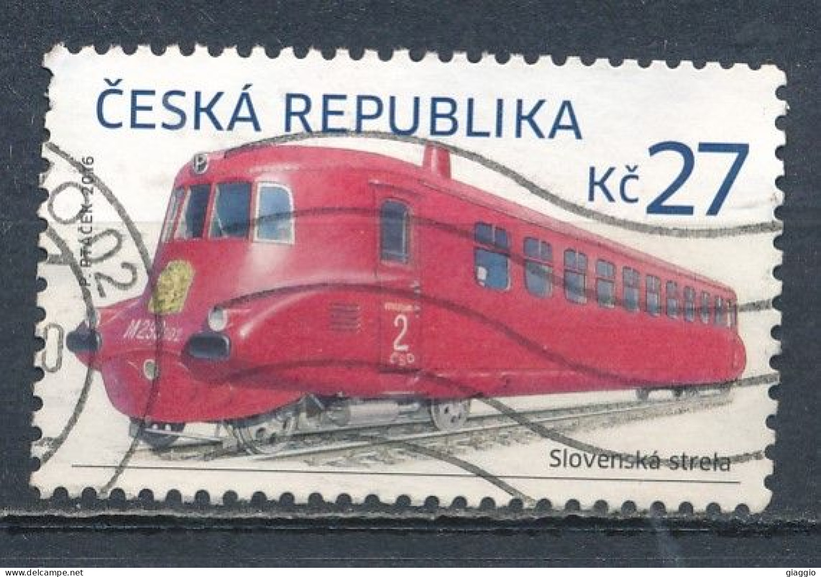 °°° CZECH REPUBLIC - MI N°874 - 2016 °°° - Used Stamps