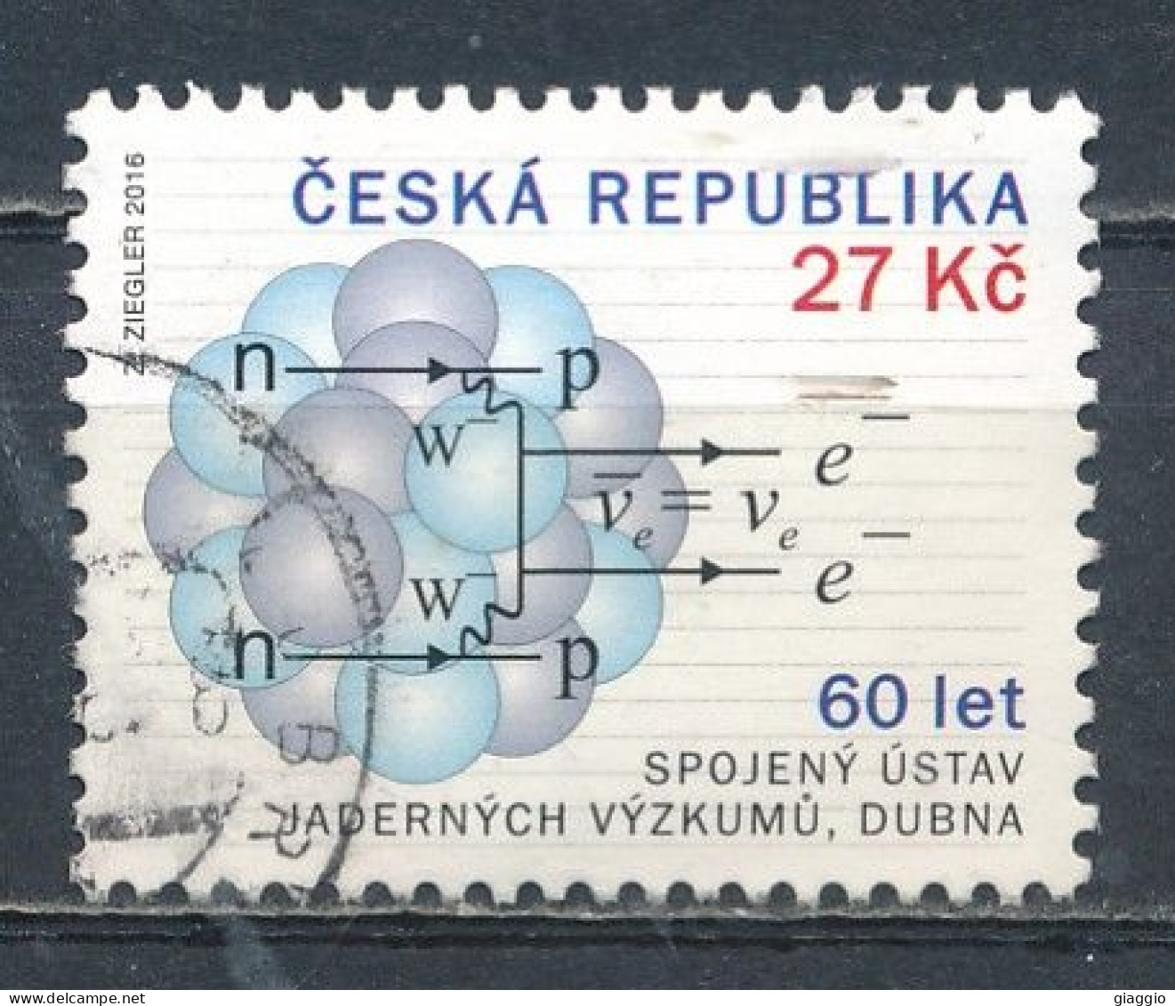 °°° CZECH REPUBLIC - MI N°878 - 2016 °°° - Used Stamps