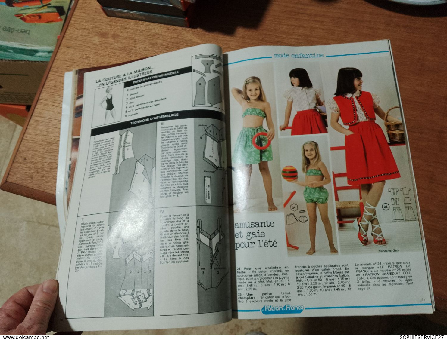 151 //  MODES & TRAVAUX 1977 / N° 919 - Moda