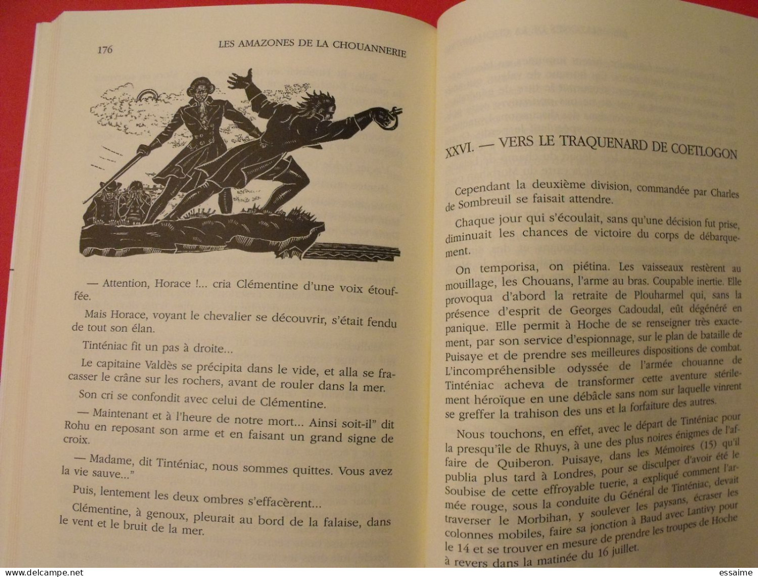 Les amazones de la chouannerie. Théophile Briant. Ill de Xavier de Langlais. Sorlot Lanore 1996