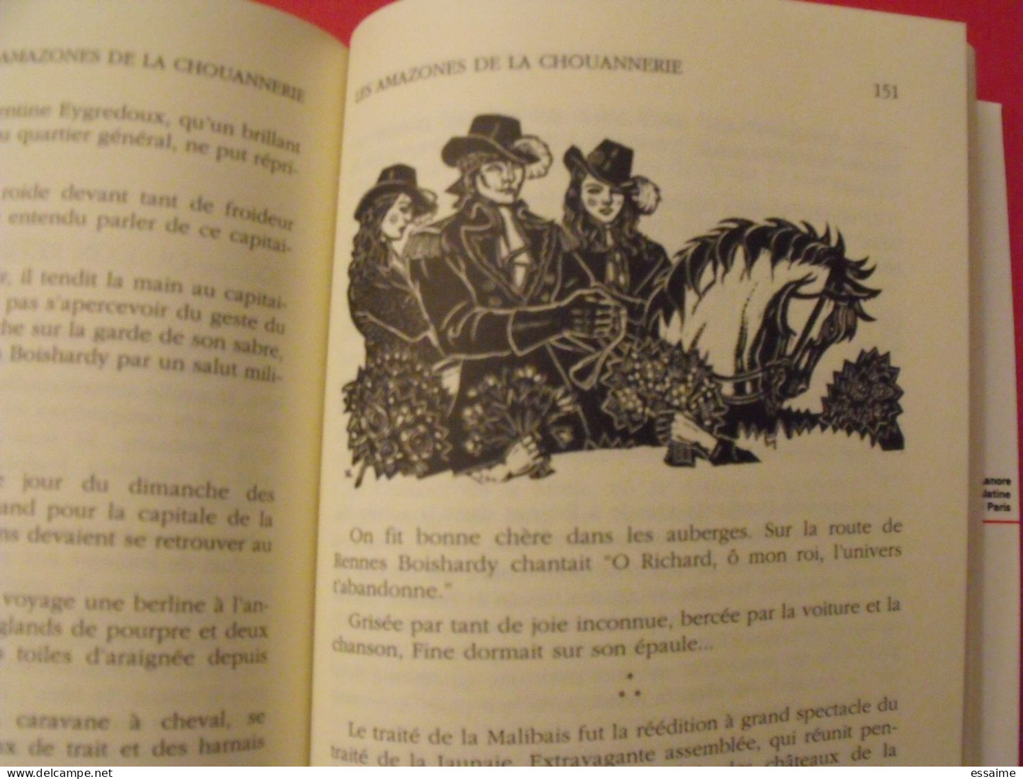 Les amazones de la chouannerie. Théophile Briant. Ill de Xavier de Langlais. Sorlot Lanore 1996