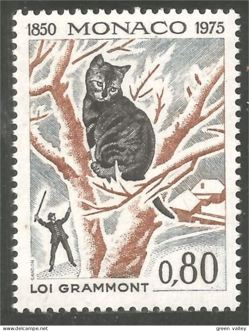 AF-107b Monaco Chat Cat Katze Gatto Gato Kat MNH ** Neuf SC - Other & Unclassified