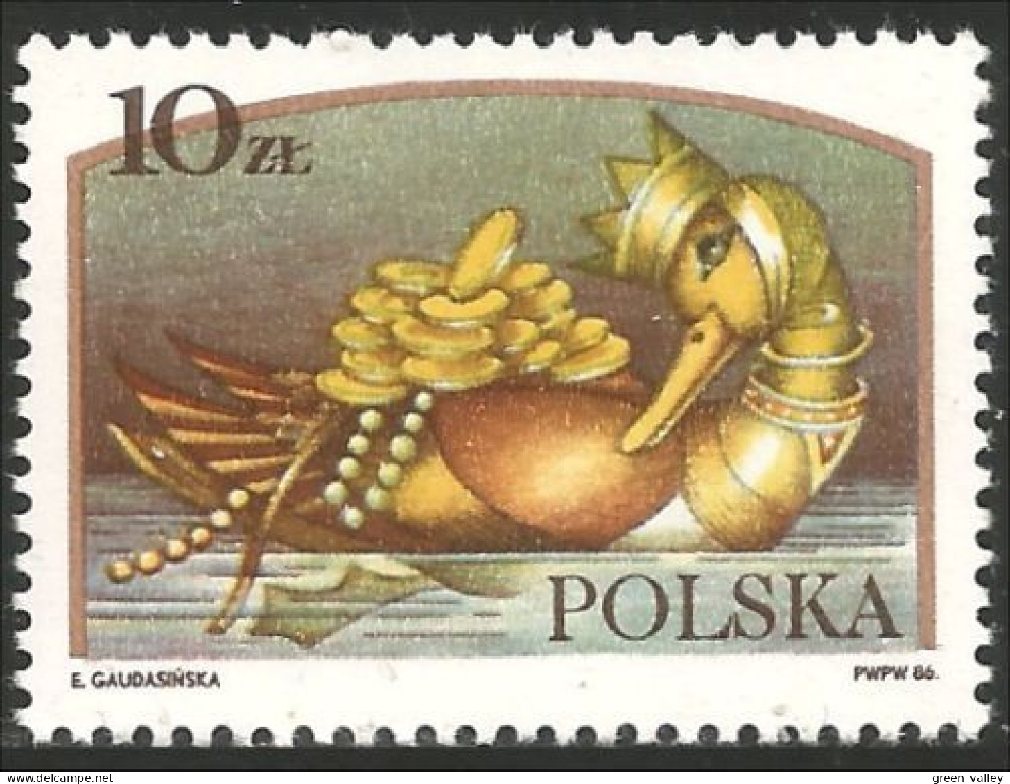 AF-102 Pologne Canards Ducks Ente Anatra Pato Eend MNH ** Neuf SC - Ducks