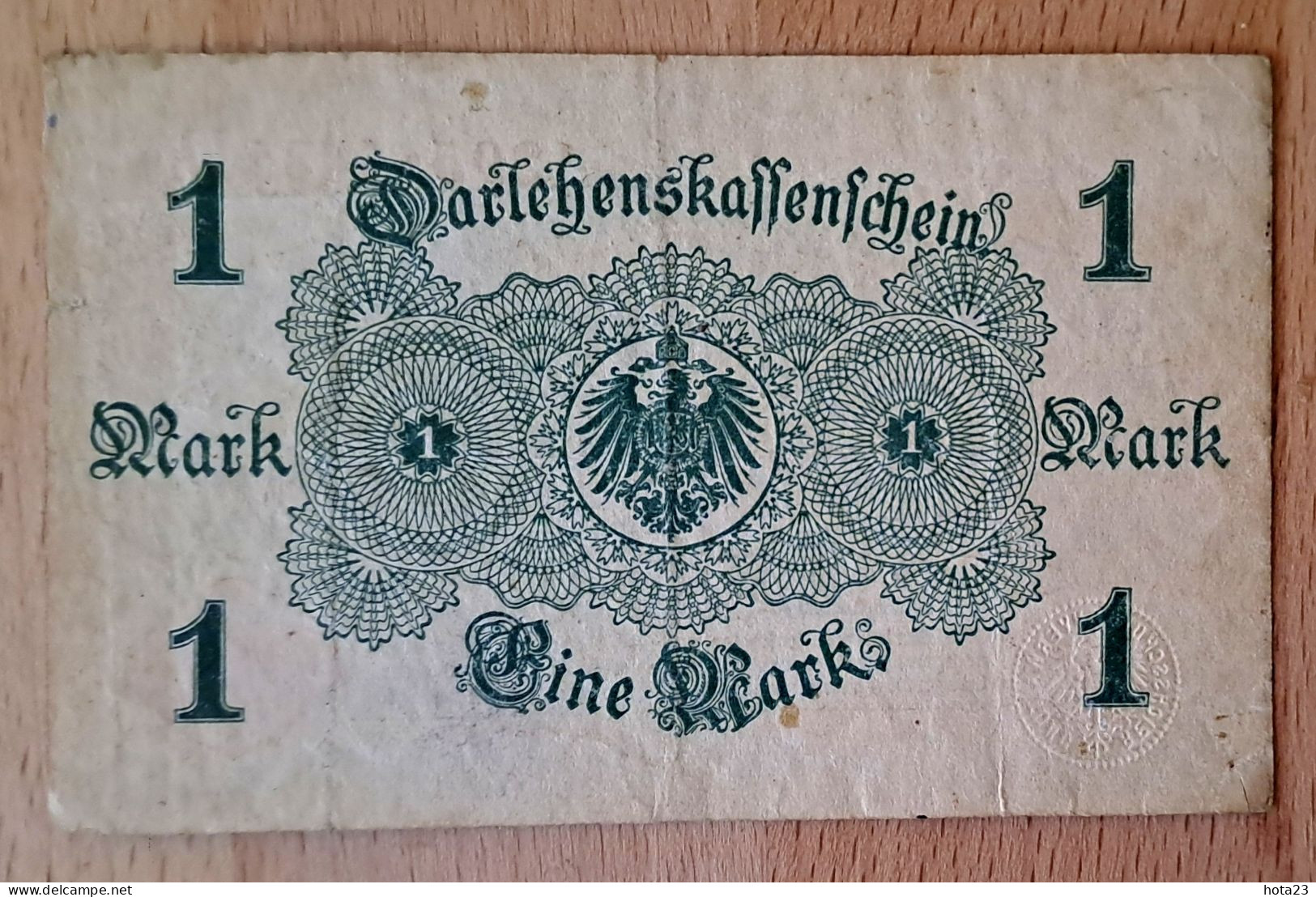 Germany  Allemagne, 1 MARK 12,08,1914 - 1 Mark