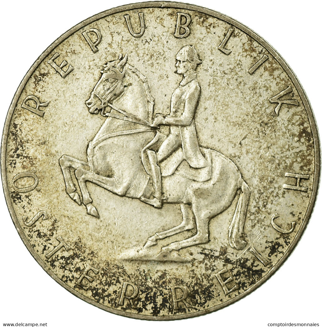 Monnaie, Autriche, 5 Schilling, 1961, TTB, Argent, KM:2889 - Autriche