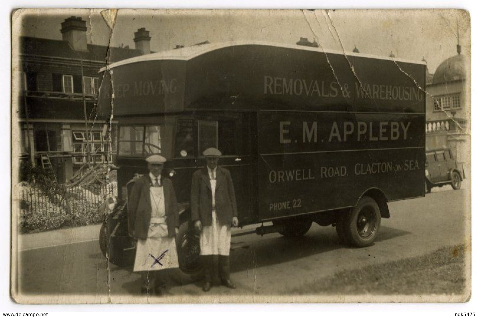 CLACTON ON SEA : E. M. APPLEBY - REMOVALS & WAREHOUSING, ORWELL ROAD (VAN) - Clacton On Sea