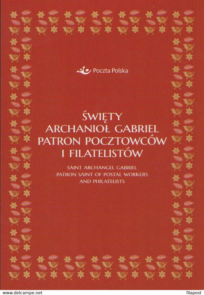 Poland 2022 Booklet / Saint Archangel Gabriel - Patron Saint Of Postal Workers And Philatelists / Two Blocks MNH** - Booklets